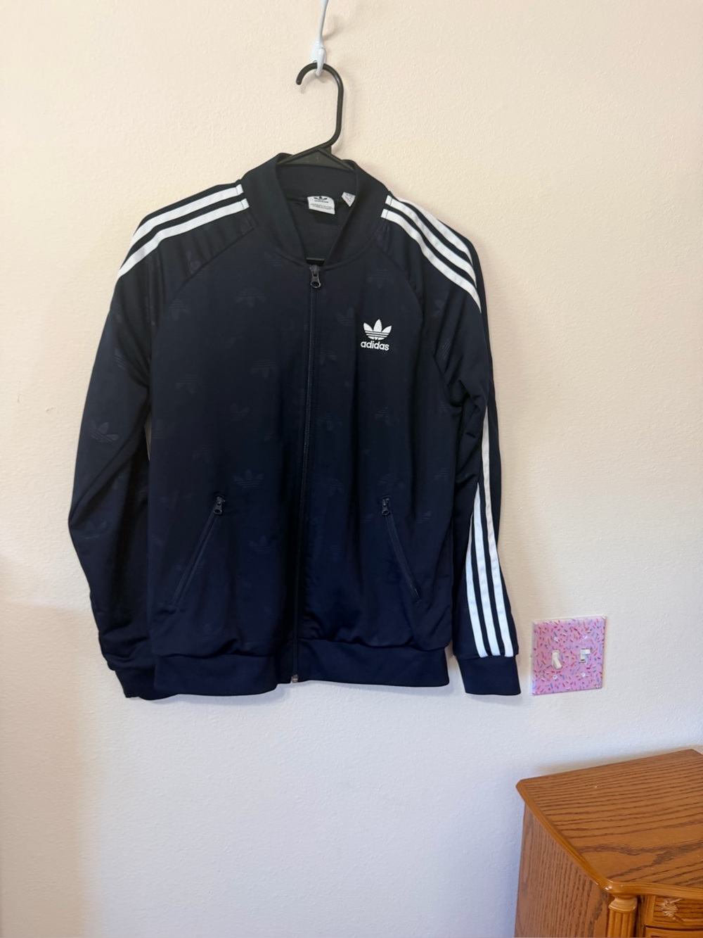 Adidas Zip up SST Track  jacket size M
